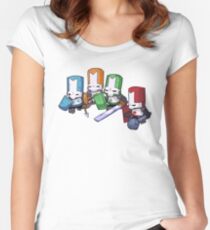 Castle crashers Women's Fitted Scoop T-Shirt