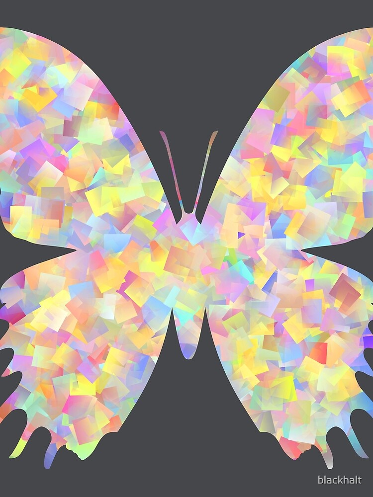 Pastel Motley Butterfly by blackhalt