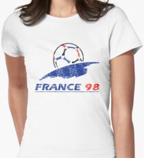 France 98 - Vintage Women's Fitted T-Shirt