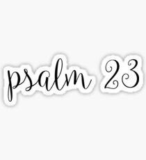 Psalm 23 Sticker