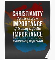 C.S Lewis Quote Poster