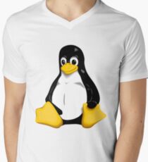 Linux Men's V-Neck T-Shirt