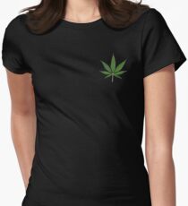 Weed Women's Fitted T-Shirt