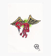 Flying Hate Photographic Print