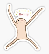 Honest Blob - Butts Sticker