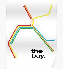 the bay. Poster