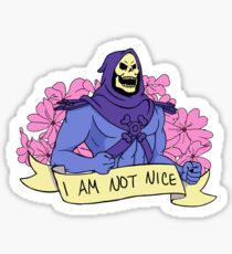 I AM NOT NICE Sticker