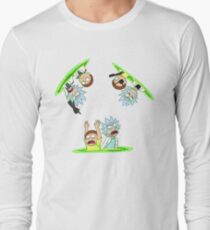 Rick and Morty vs Rick and Morty Long Sleeve T-Shirt