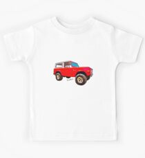 Ford Bronco Classic from VivaChas Hot Rod Art Kids Tee