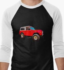Ford Bronco Classic from VivaChas Hot Rod Art Men's Baseball ¾ T-Shirt