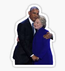 Hillary and Obama - DNC 2016 Sticker