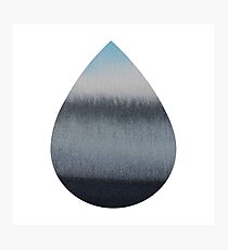 Tear Drop Photographic Print