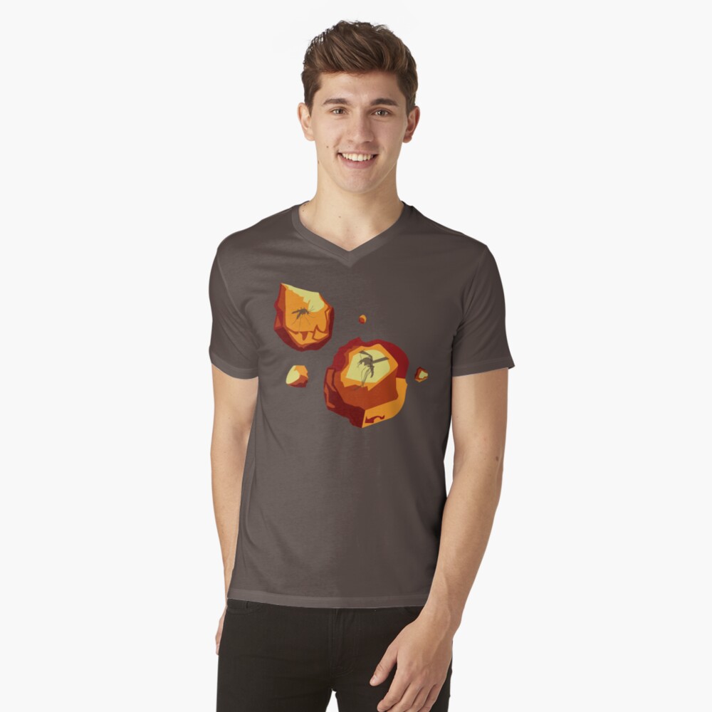 Dino Gems V-Neck T-Shirt