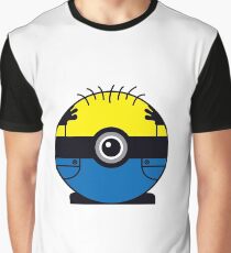 Minion Pokemon Ball Mash-up Graphic T-Shirt