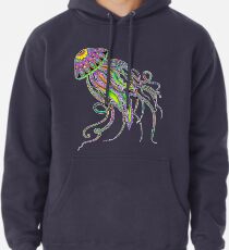 Electric Jellyfish Pullover Hoodie