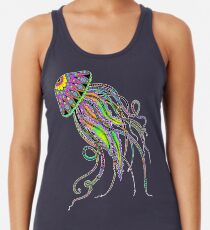 Electric Jellyfish Racerback Tank Top