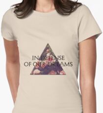 In Defense of Our Dreams Women's Fitted T-Shirt