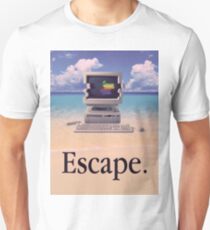Vaporwave Macintosh Unisex T-Shirt