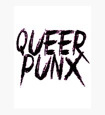 QUEER PUNX Photographic Print