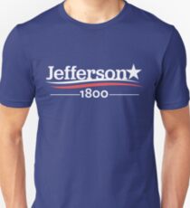 HAMILTON Musical THOMAS JEFFERSON 1800 Burr Election of 1800 Unisex T-Shirt