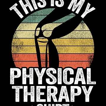 This Is My Physical Therapy Shirt Knee Replacement Surgery - Knee Surgery -  Pillow