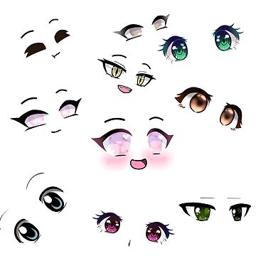 Cute Anime Eyes Art Board Print for Sale by Jessiecrow87