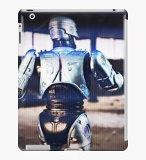 Robocop in action iPad Case/Skin