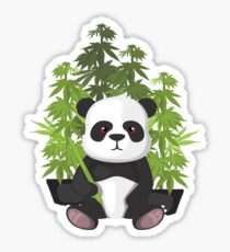High panda Sticker