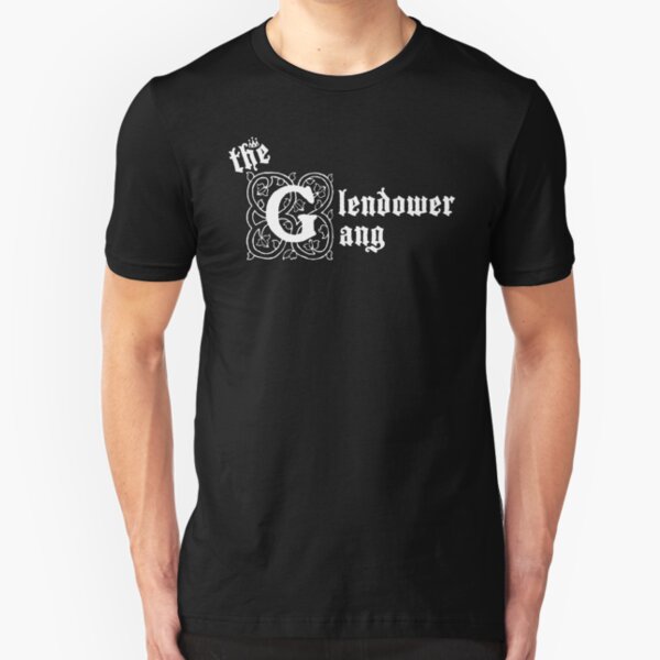 The Glendower Gang (White) Slim Fit T-Shirt