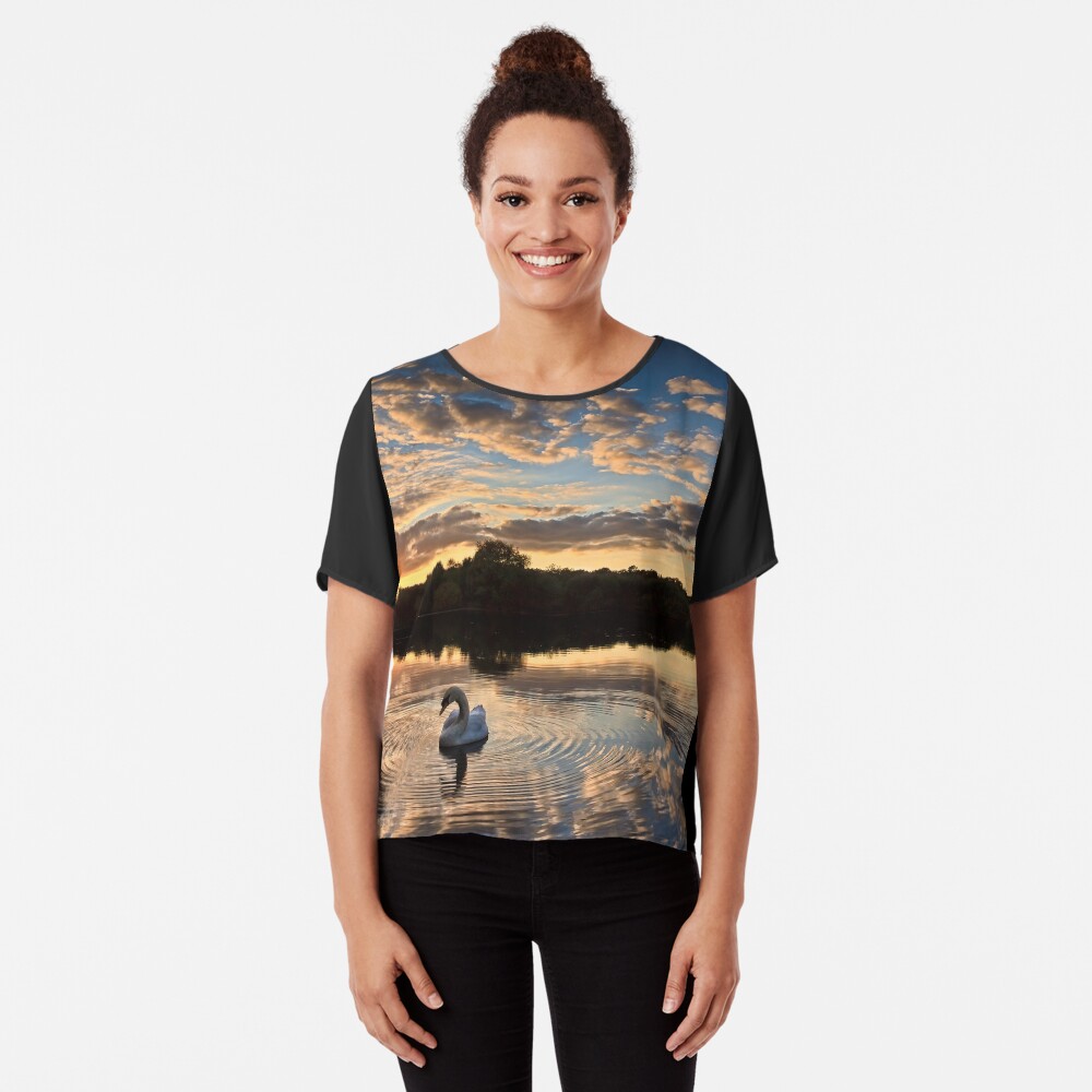 swan lake Chiffon Top