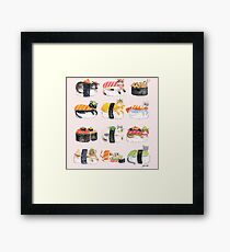 Nekozushi Gerahmtes Wandbild