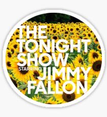 sunflower jimmy fallon Sticker