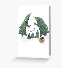 Christmas Clothes Greeting Card