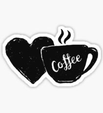 Love Coffee Sticker
