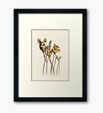 Dali Chocobos Framed Print