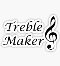 Funny Music Design Sticker
