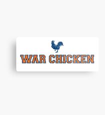 War Chicken Metal Print
