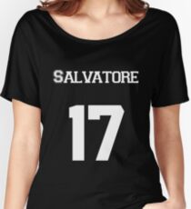 Salvatore— White Women's Relaxed Fit T-Shirt