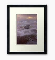 Cable beach rocks Framed Print