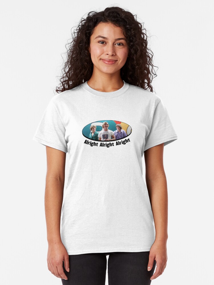 wooderson dazed and confused t shirt