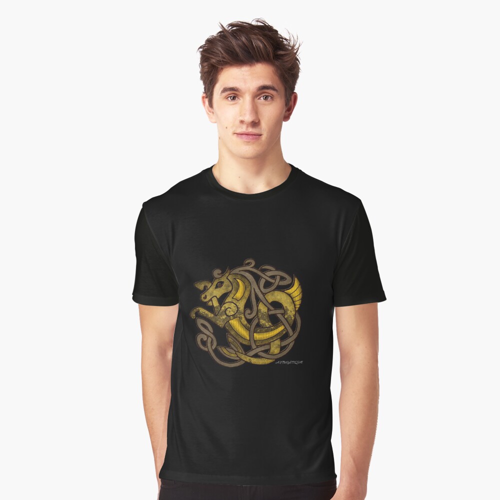 Celtic Water Kelpie Graphic T-Shirt