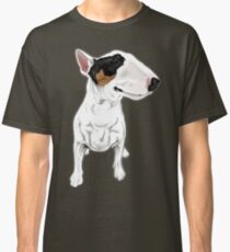 Johnny Cash Bull Terrier Classic T-Shirt