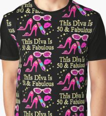 GORGEOUS AND CHIC 50 AND FABULOUS Graphic T-Shirt