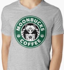 Moonbucks Coffee Men's V-Neck T-Shirt