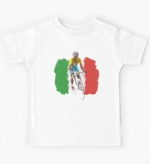 Maillot Jaune , Italy Flag Kids Tee