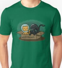 Kitten and Alien Unisex T-Shirt