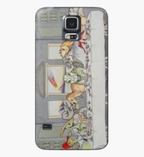 Dinosaur Last Supper Case/Skin for Samsung Galaxy