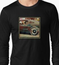 Bullitt Steve McQueen Mustang Long Sleeve T-Shirt