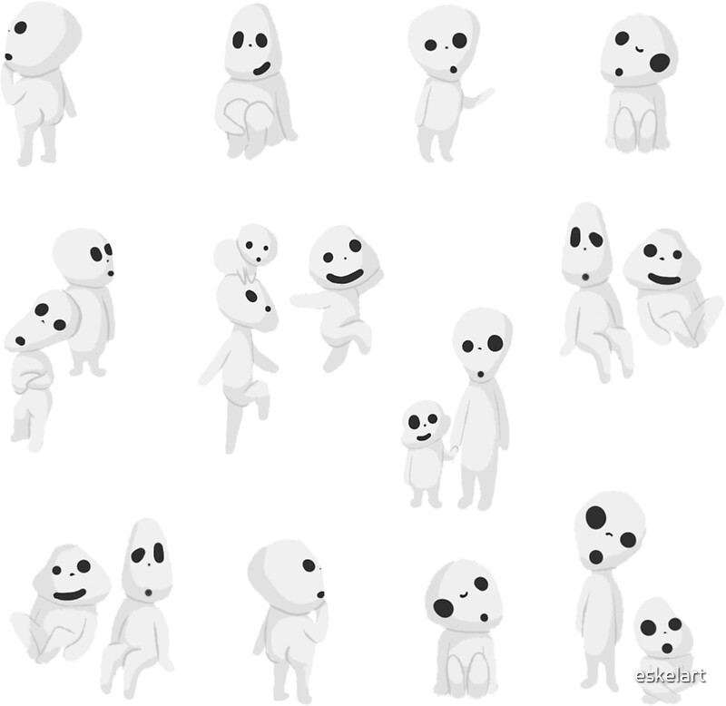 Kodama Drawing: Stickers 