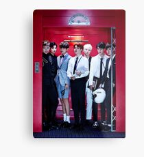 BTS GROUP - DOPE Metal Print